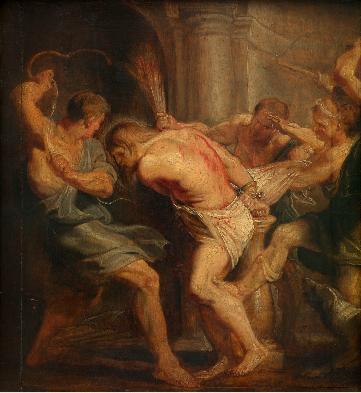 Kristuksen ruoskiminen tekijältä Peter Paul Rubens