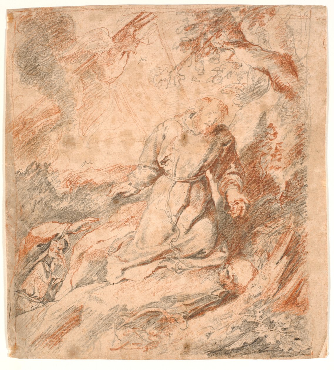 Die Stigmatisation des Heiligen Franz tekijältä Peter Paul Rubens