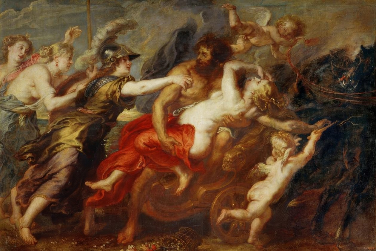 Der Raub der Proserpina tekijältä Peter Paul Rubens