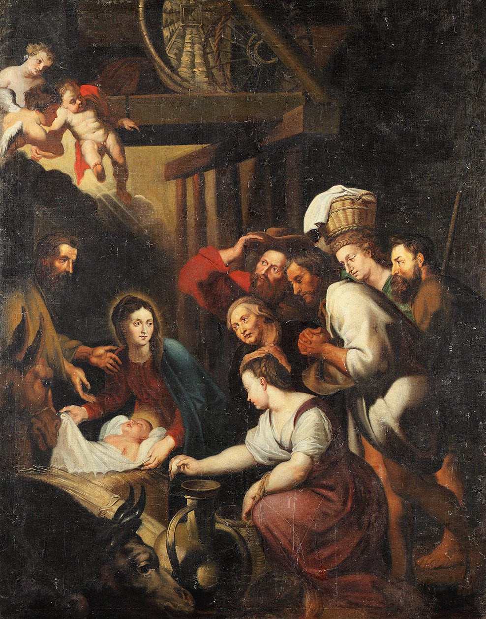 Paimenien palvonta tekijältä Peter Paul Rubens