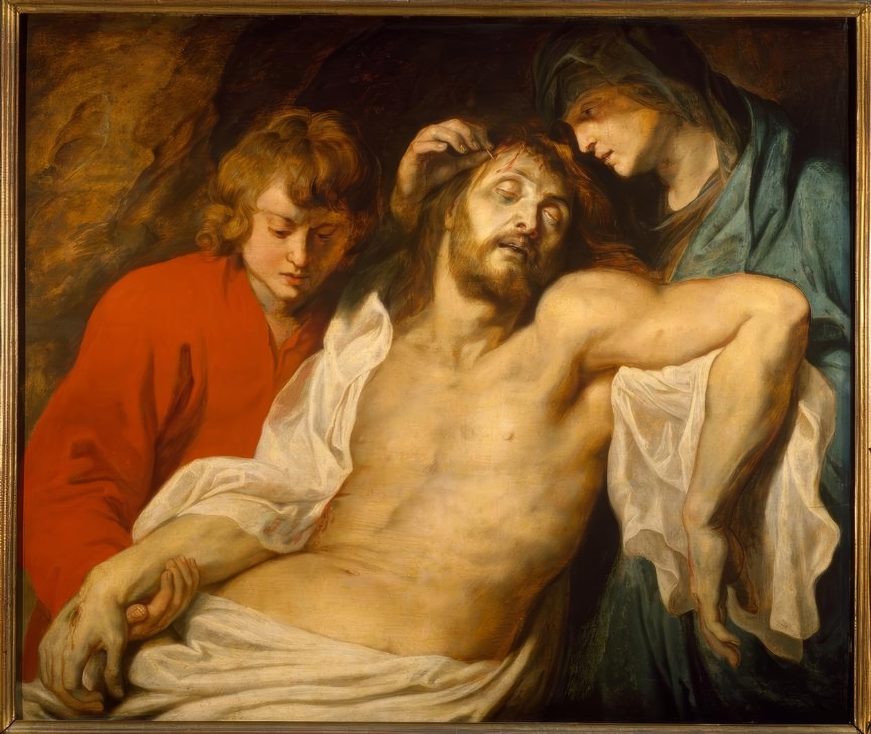 Marian ja Johanneksen Kristuksen valituslaulu (Suuri Bewei tekijältä Peter Paul Rubens
