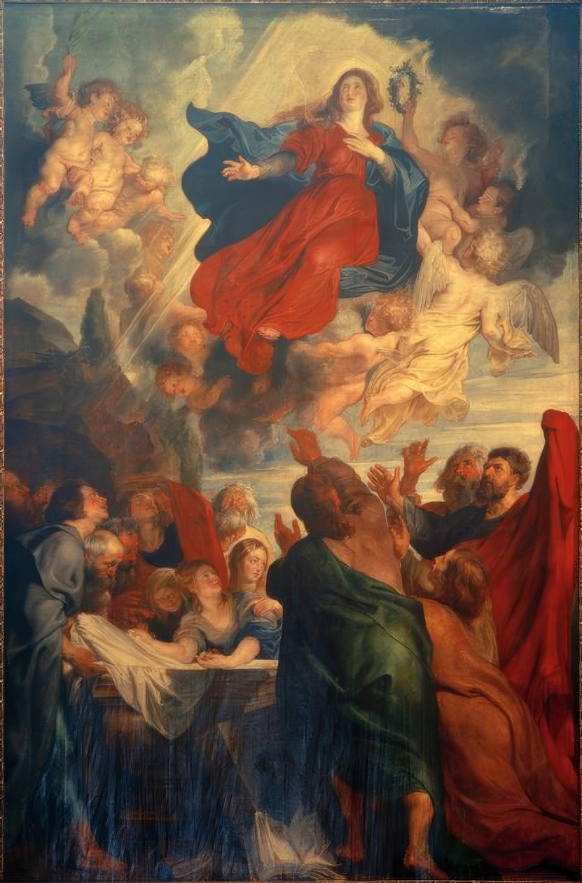 Marian taivaaseenasto tekijältä Peter Paul Rubens