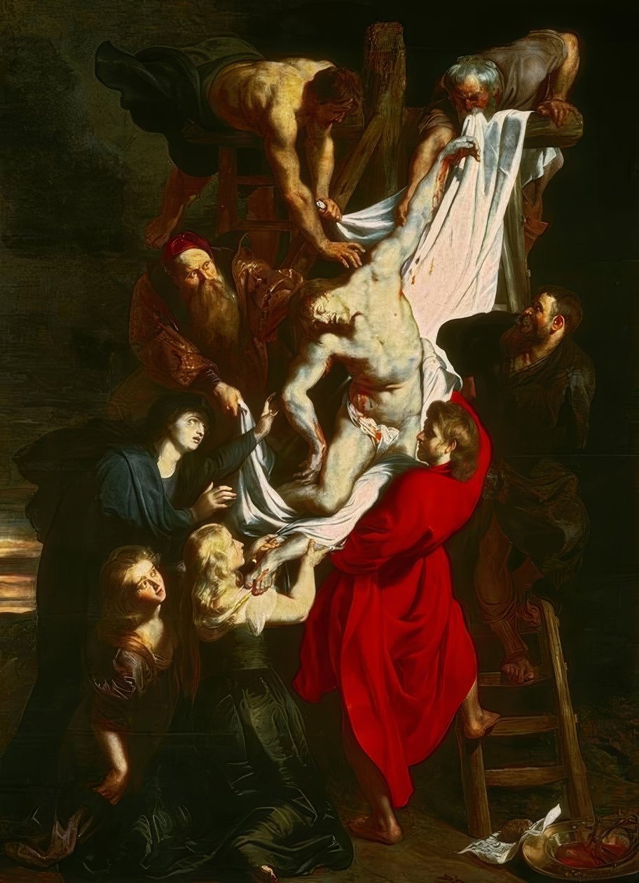 Die Kreuzabnahme tekijältä Peter Paul Rubens
