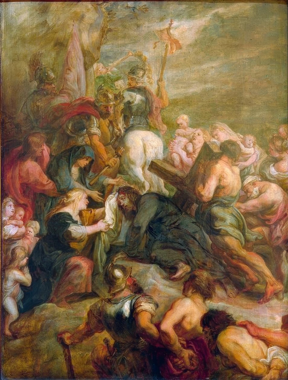 Die Kreuztragung tekijältä Peter Paul Rubens