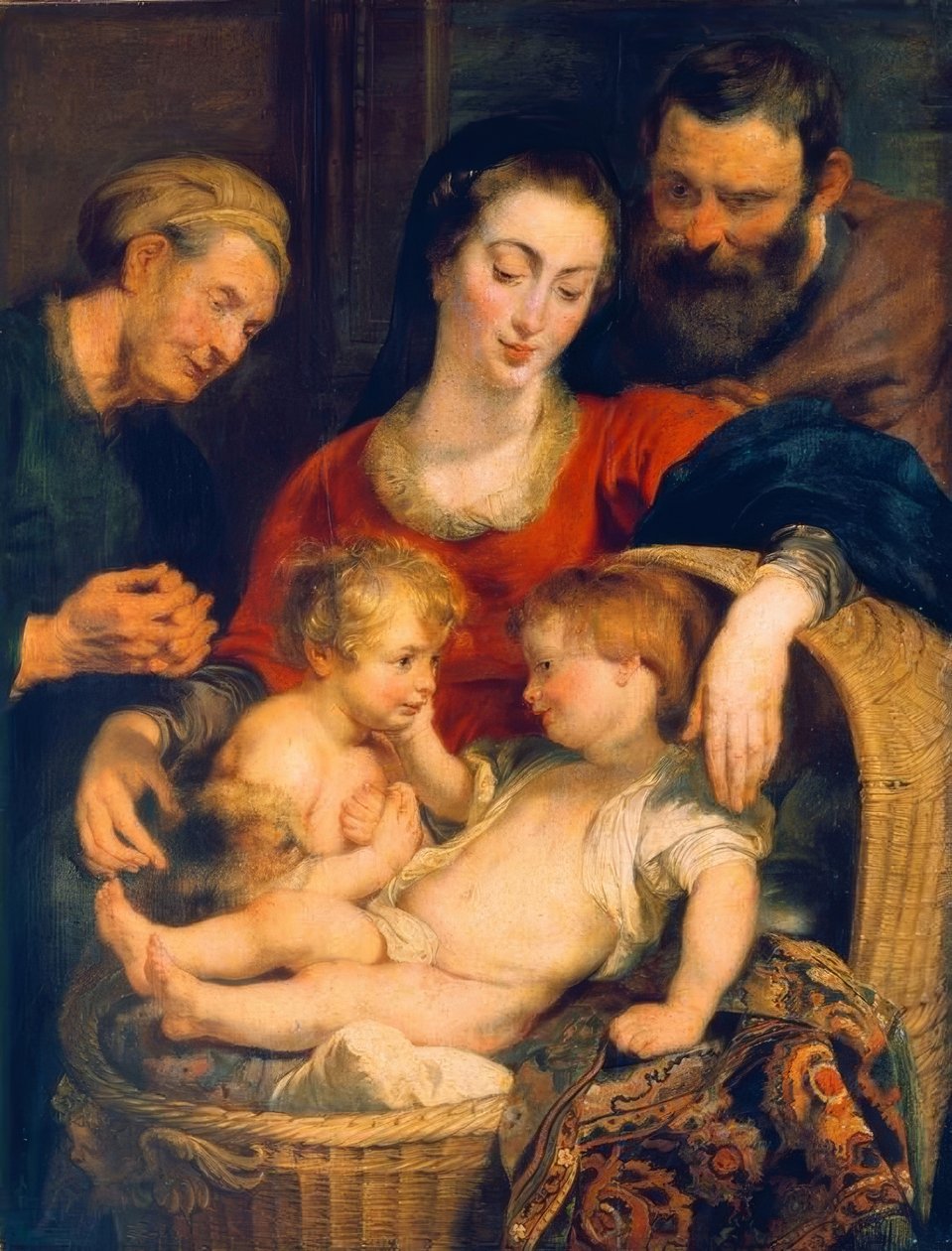 Pyhä perhe tekijältä Peter Paul Rubens