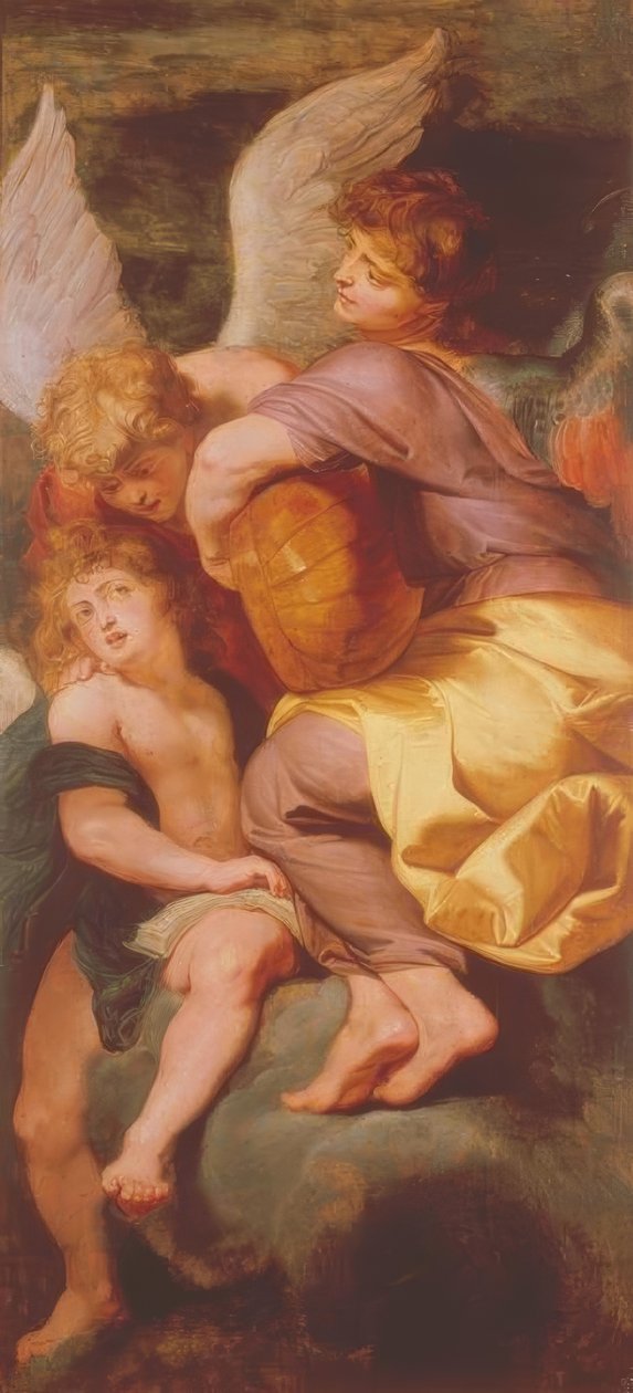 Drei musizierende Engel tekijältä Peter Paul Rubens