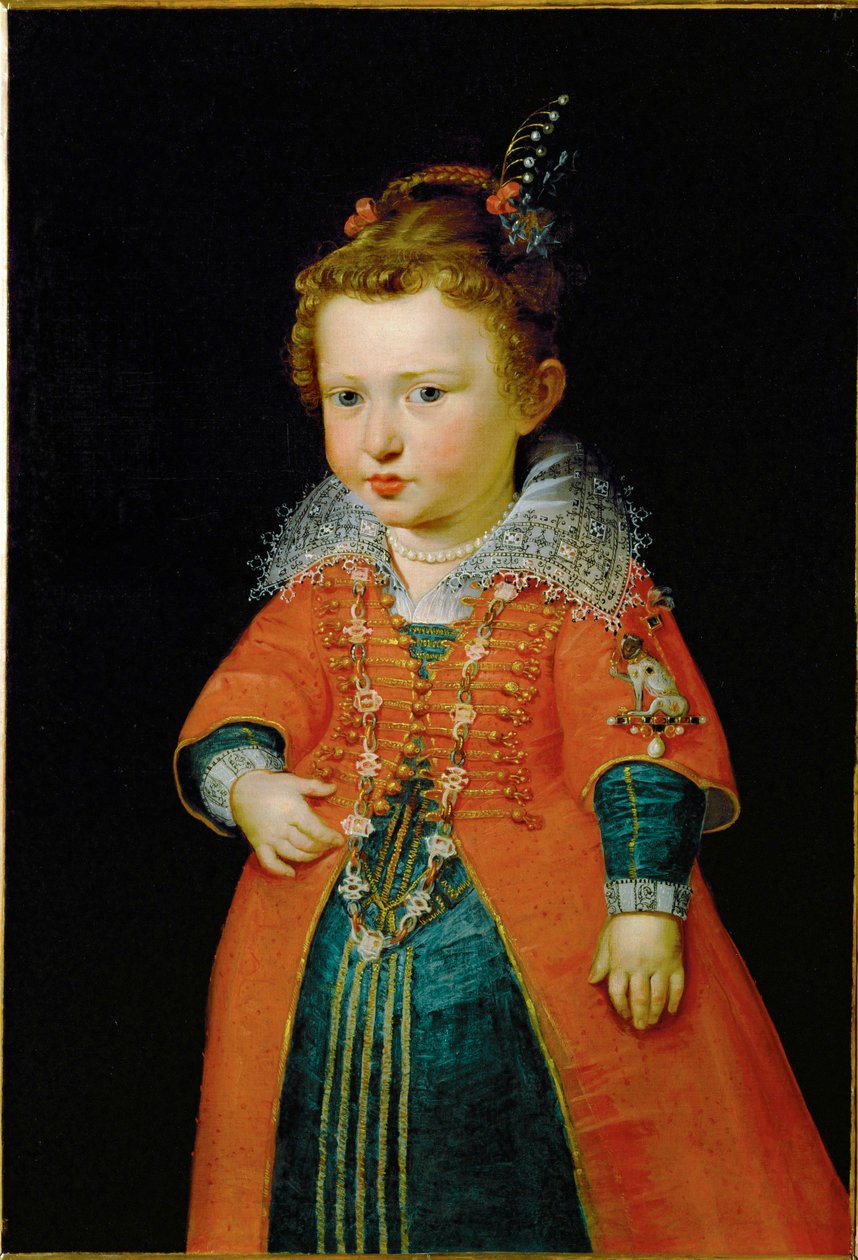 Eleonore Gonzaga, herttua Vincenzon tytär, noin 1600-04 (öljy kankaalle). tekijältä Peter Paul Rubens