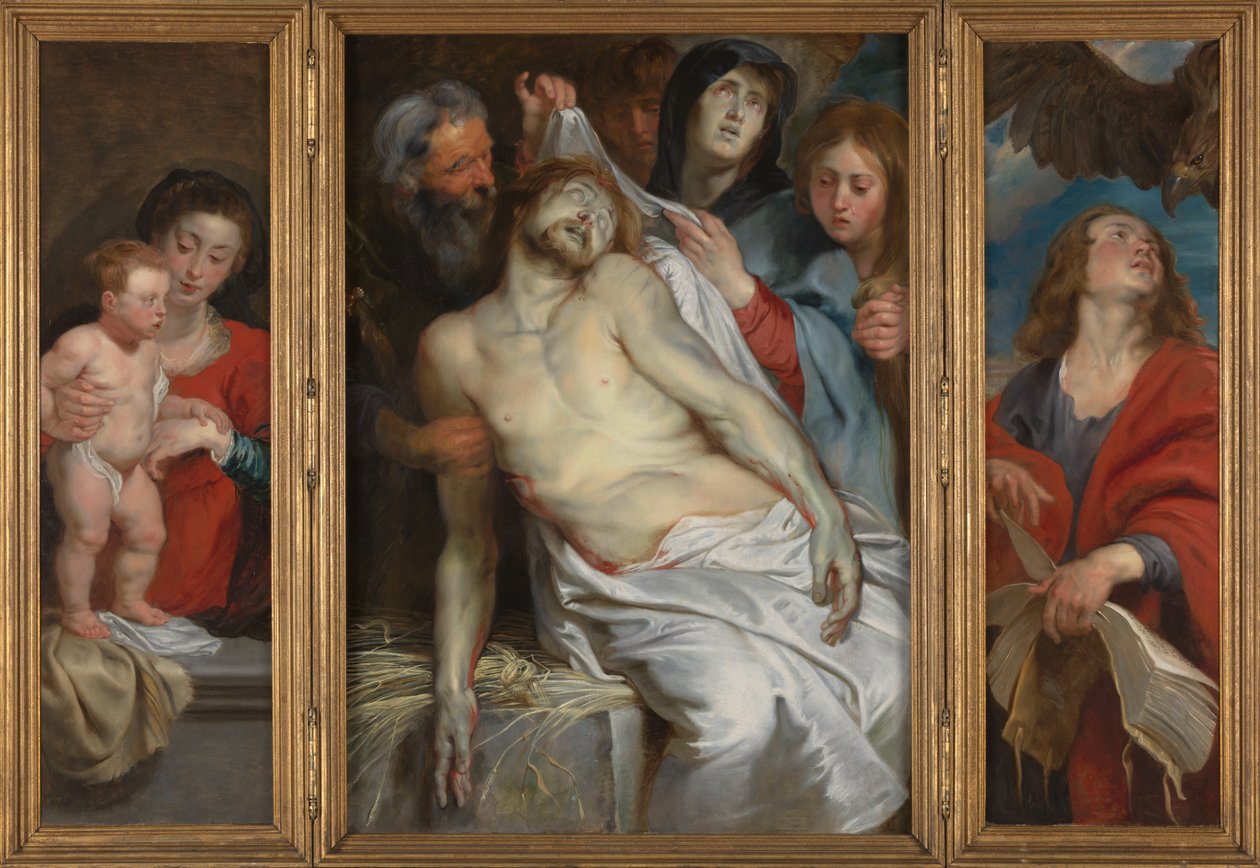 Jan Michielsenin ja hänen vaimonsa Maria Maesin muistokirjoitus tekijältä Peter Paul Rubens