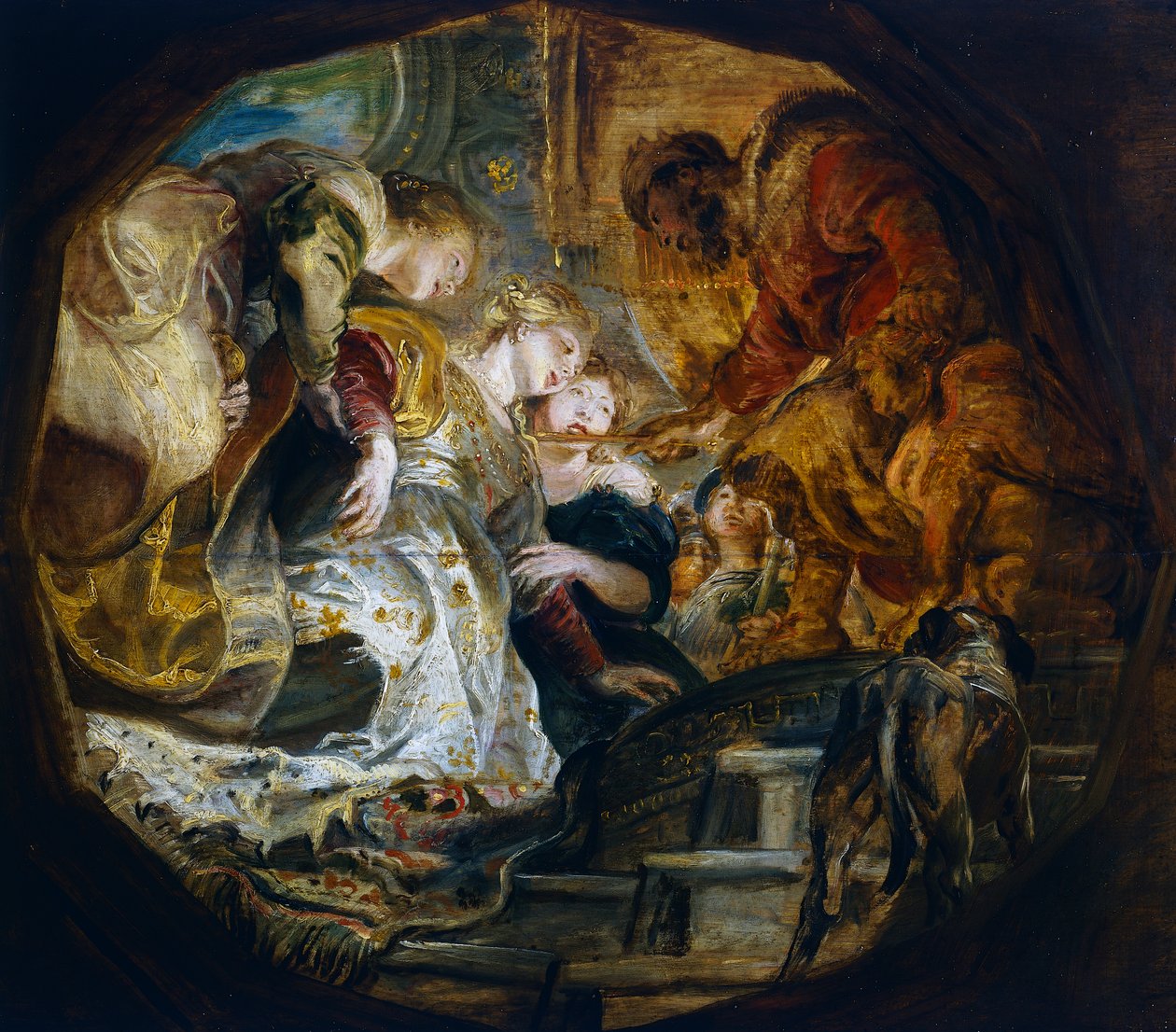 Ester ennen Ahasverusta tekijältä Peter Paul Rubens