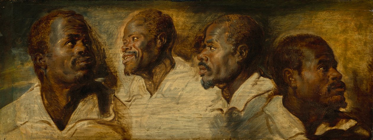 Neljä tutkielmaa miehen päästä tekijältä Peter Paul Rubens