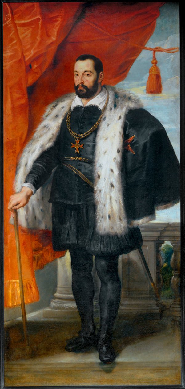 Francois I de Medicis, Toscanan suurherttua (maalaus kankaalle) tekijältä Peter Paul Rubens