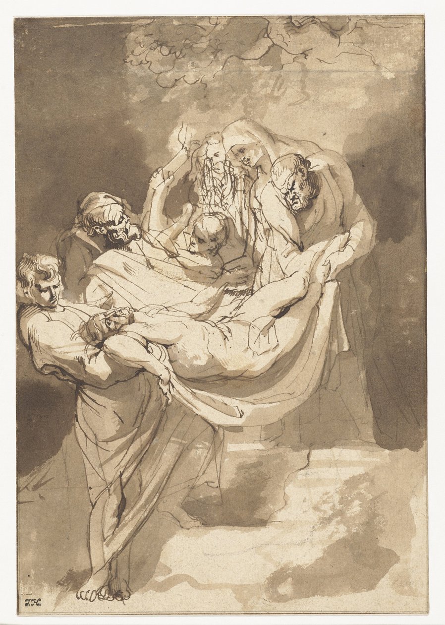 Hautaus tekijältä Peter Paul Rubens