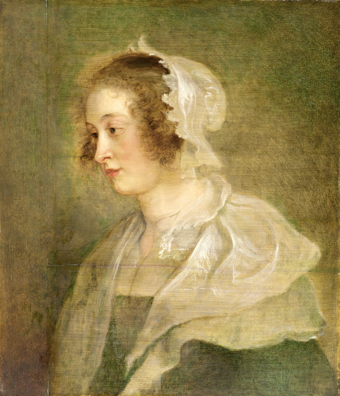 Nuoren naisen johtaja (paneeli) tekijältä Peter Paul Rubens