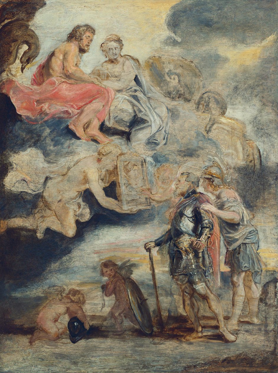 Henrik IV vastaanottaa Maria de