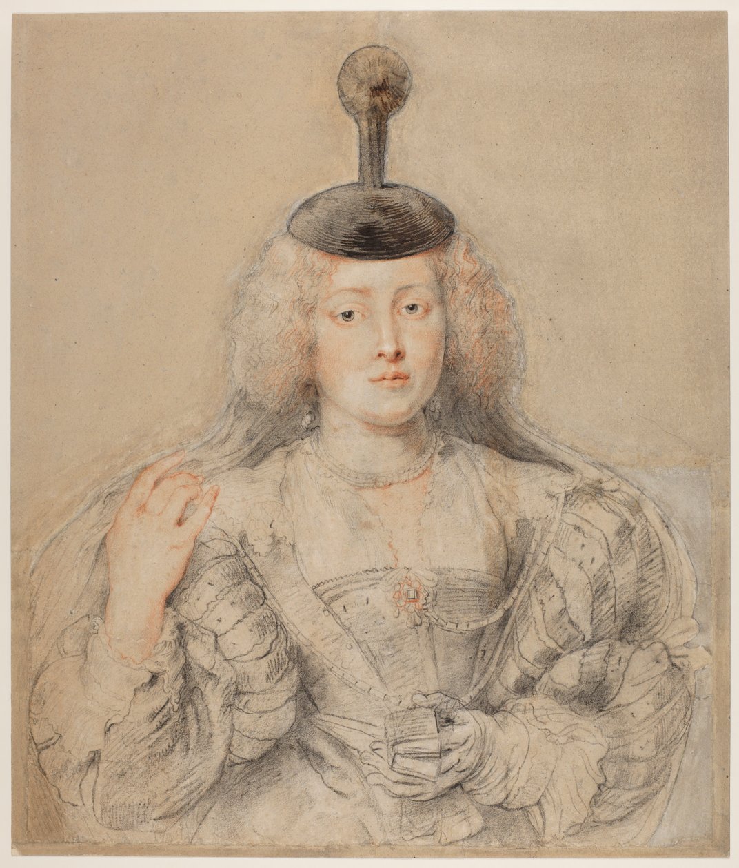 Helena Fourment, noin 1630-1631 tekijältä Peter Paul Rubens