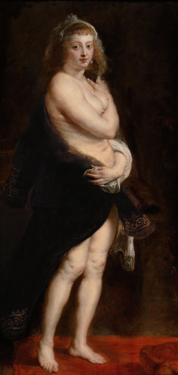 Helena Fourment turkissa tekijältä Peter Paul Rubens