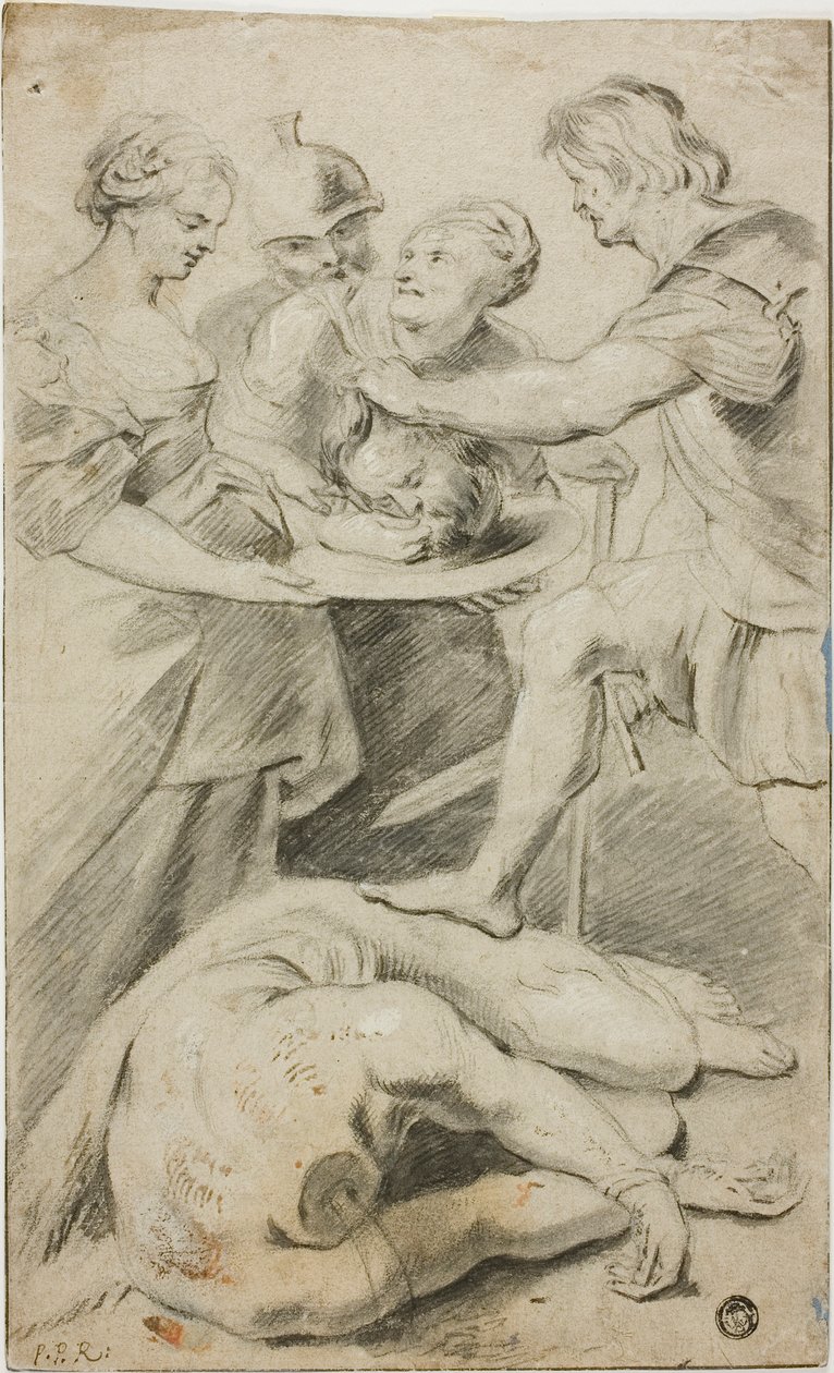 Herodias vastaanottaa Pyhän Johannes Kastajan pään tekijältä Peter Paul Rubens