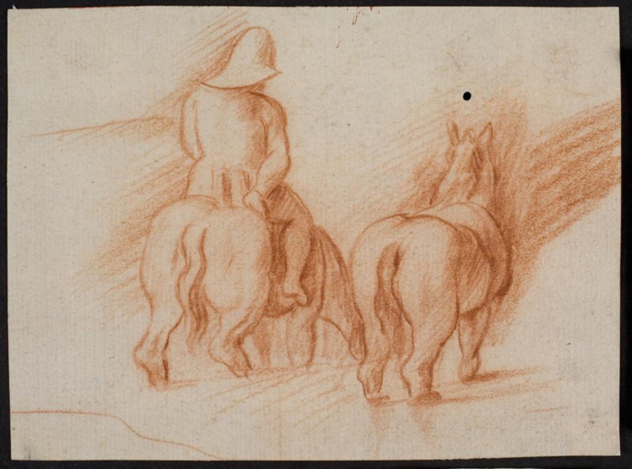 Pferde und Reiter aus "Der verlorene Sohn" tekijältä Peter Paul Rubens