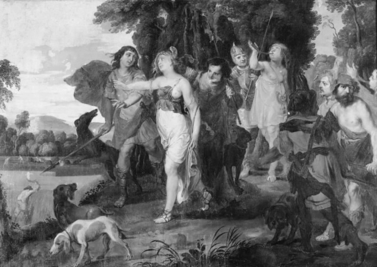 Metsästysseurue Dianan kanssa tekijältä Peter Paul Rubens