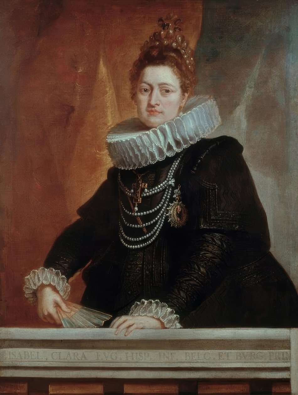 Infantin Isabella Clara Eugenia tekijältä Peter Paul Rubens