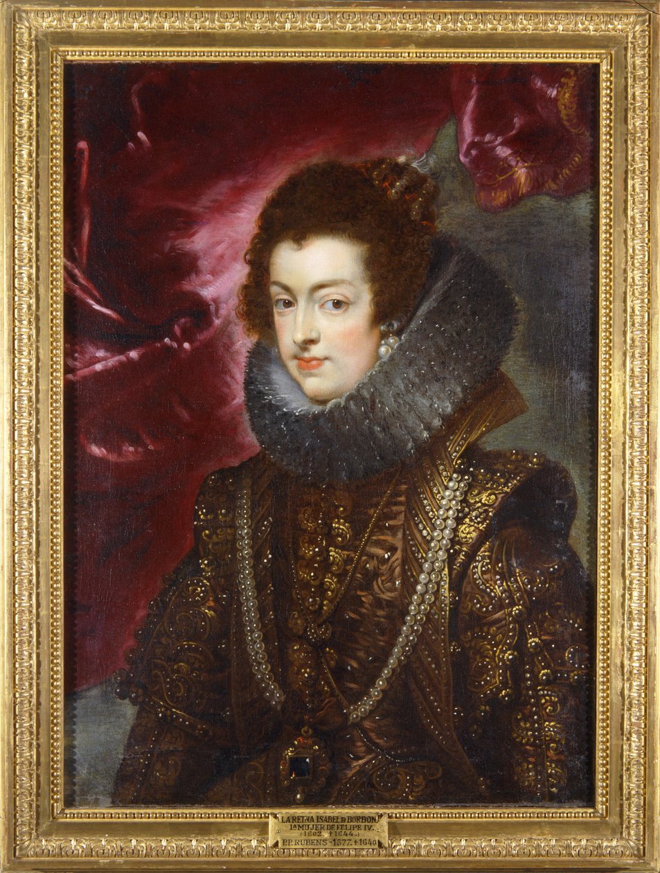 Bourbonin Isabella, noin 1629 (maalaus kankaalle) tekijältä Peter Paul Rubens