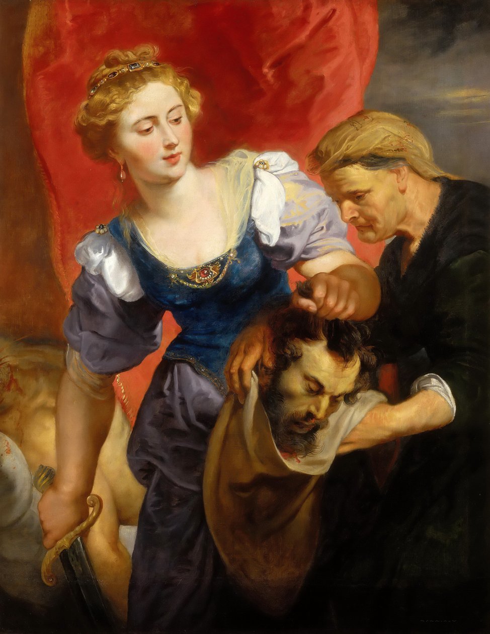 Judith Holophernesin pään kanssa, 1620-1622. tekijältä Peter Paul Rubens