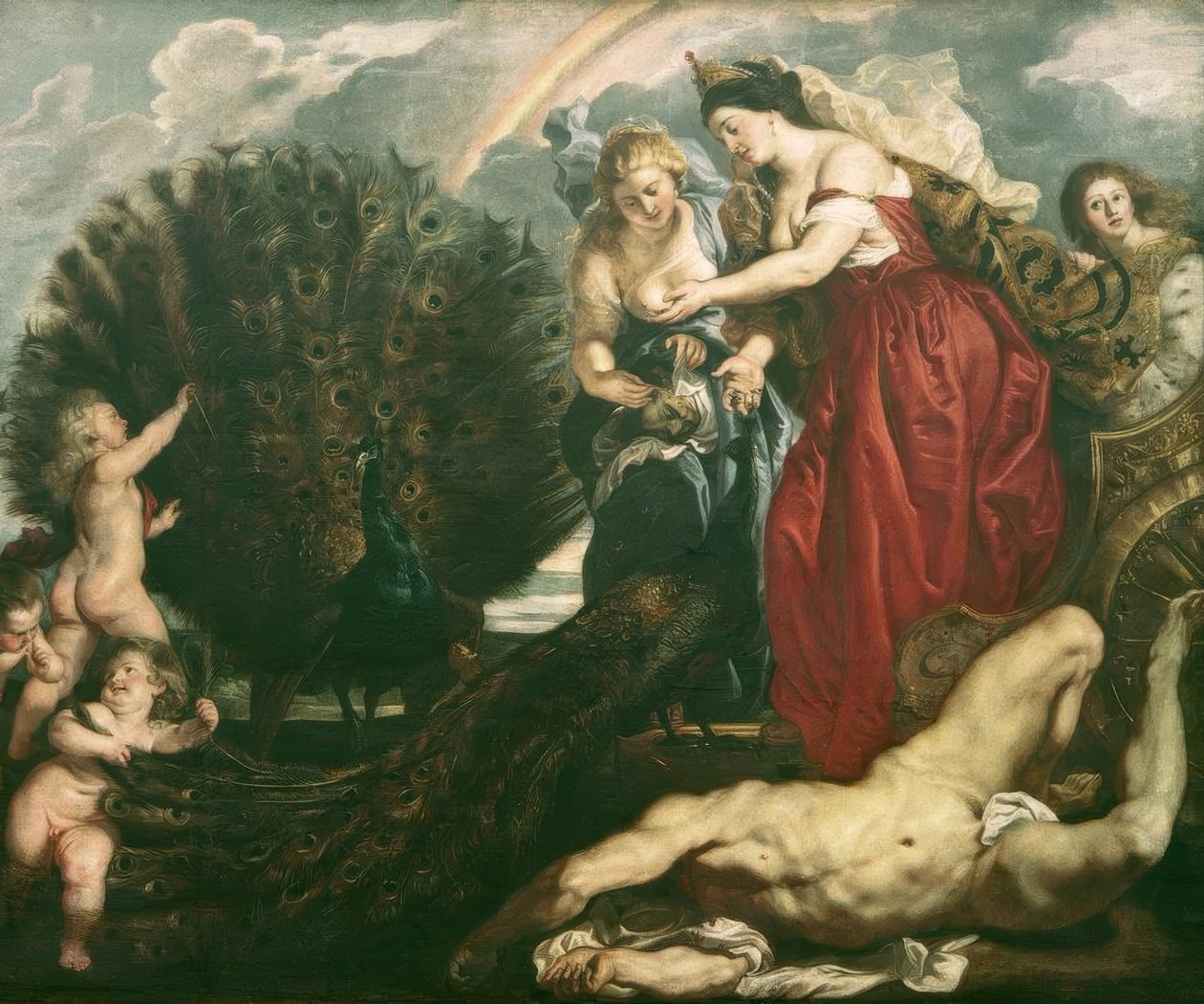 Juno ja Argus tekijältä Peter Paul Rubens