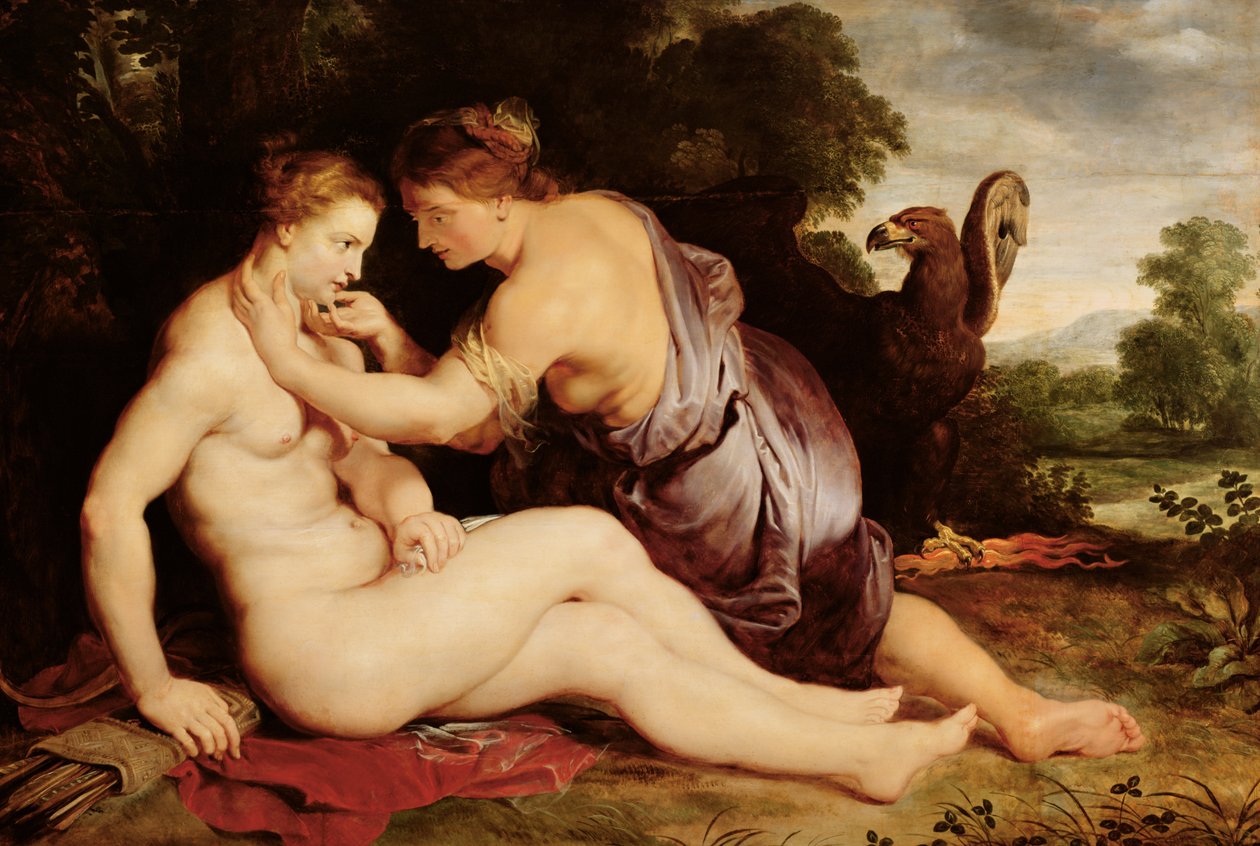 Jupiter ja Callisto, 1613 tekijältä Peter Paul Rubens