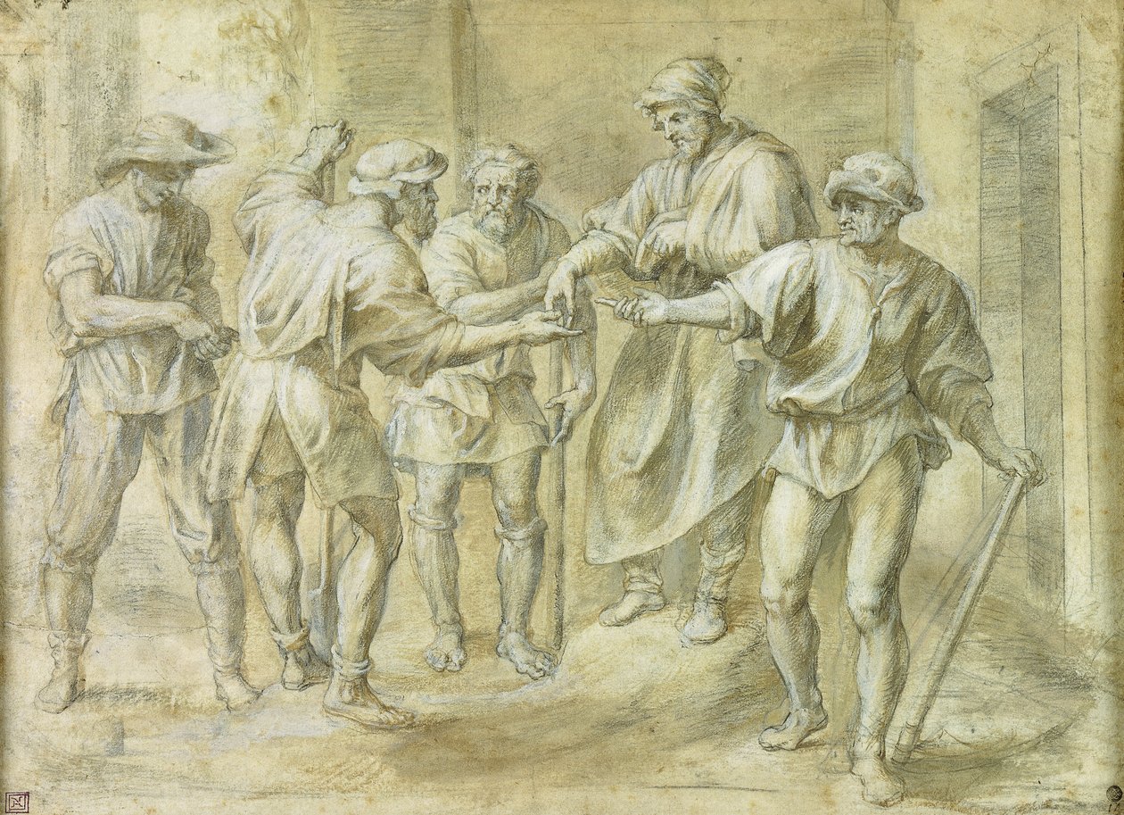 Andrea del Sarton vertaus viininviljelijasta tekijältä Peter Paul Rubens