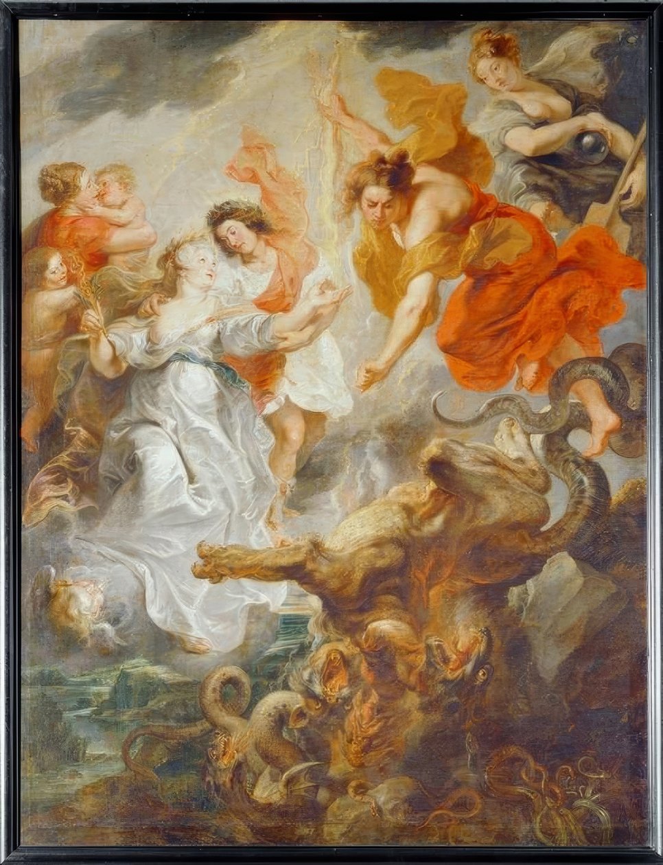 La parfaite Réconciliation de la reine et de son fils... tekijältä Peter Paul Rubens