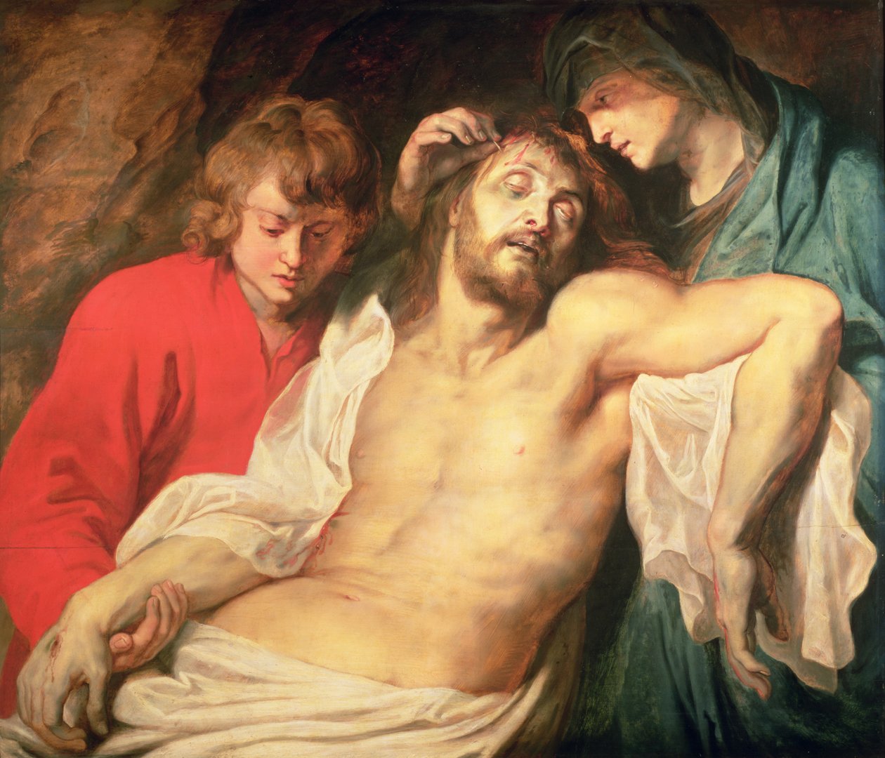 aNeitsyen ja Pyhän Johanneksen valitusvirsi tekijältä Peter Paul Rubens