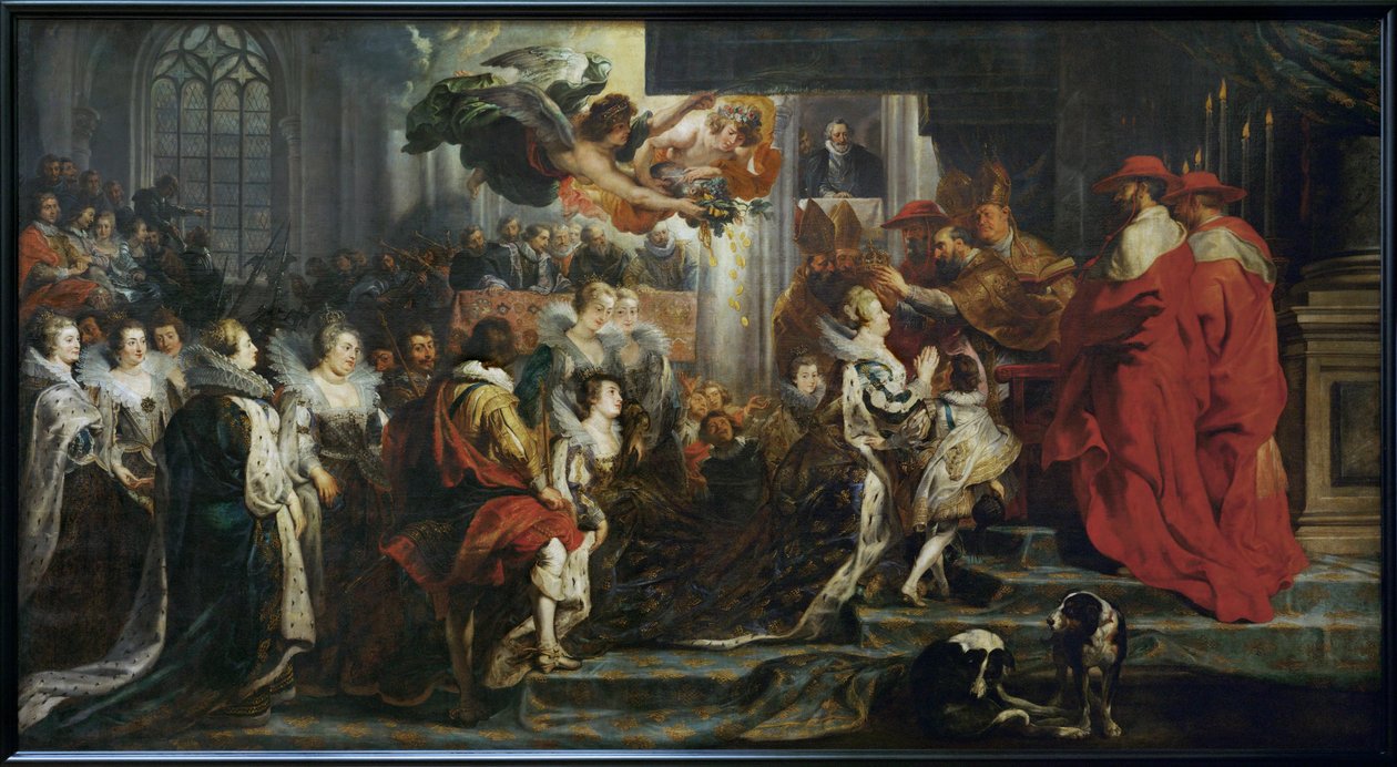 Marie de Medicisin kruunajaiset St. Denis