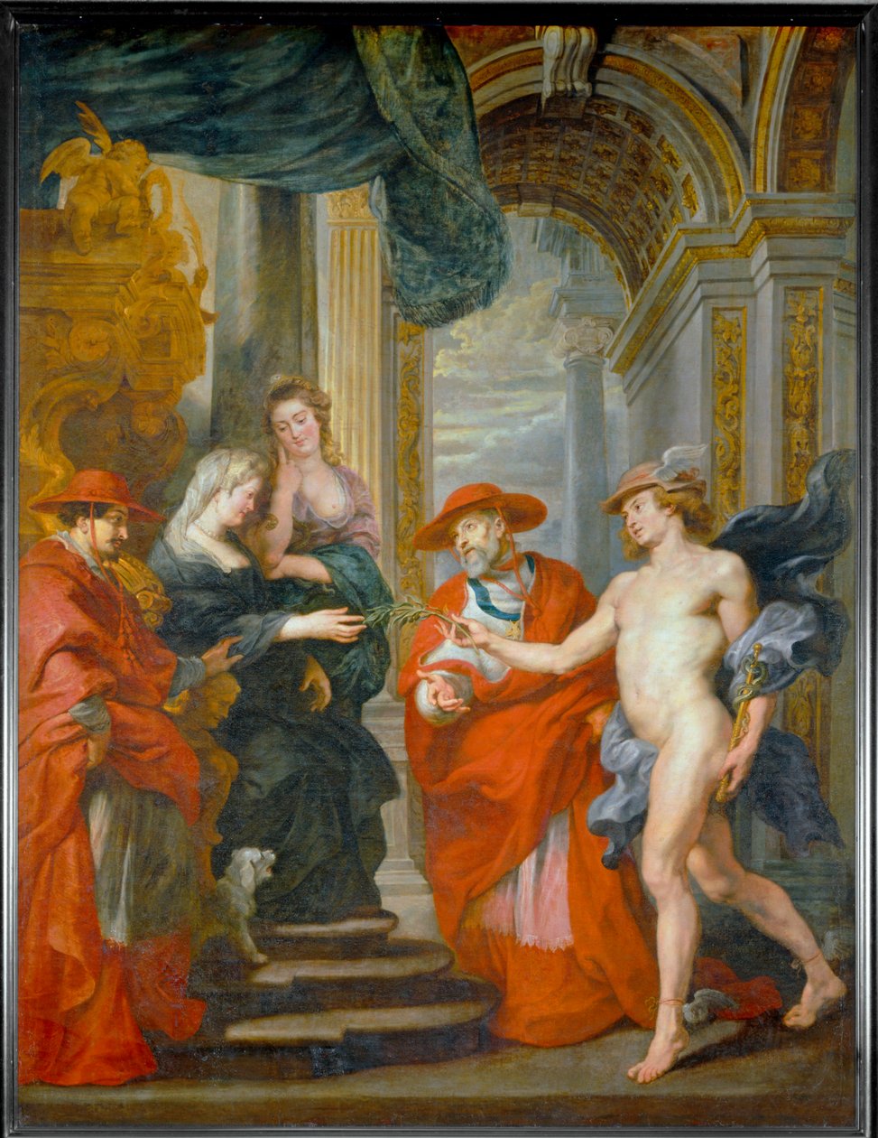 Angoulemen sopimus (maalaus kankaalle) tekijältä Peter Paul Rubens
