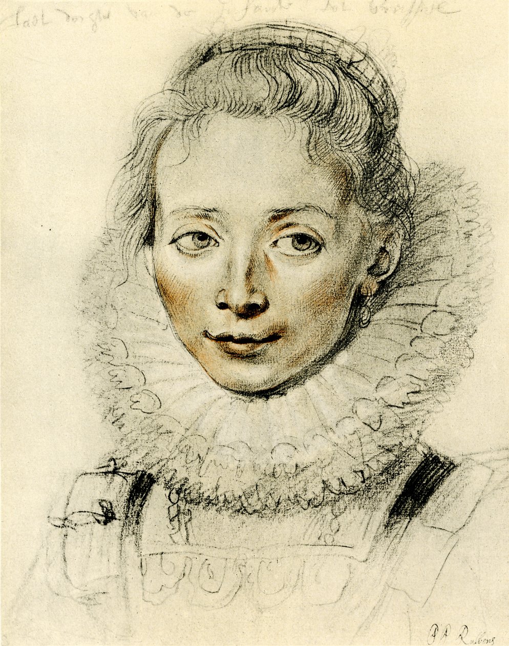 Infanta Isabellan sisäkkö Brysselissä tekijältä Peter Paul Rubens
