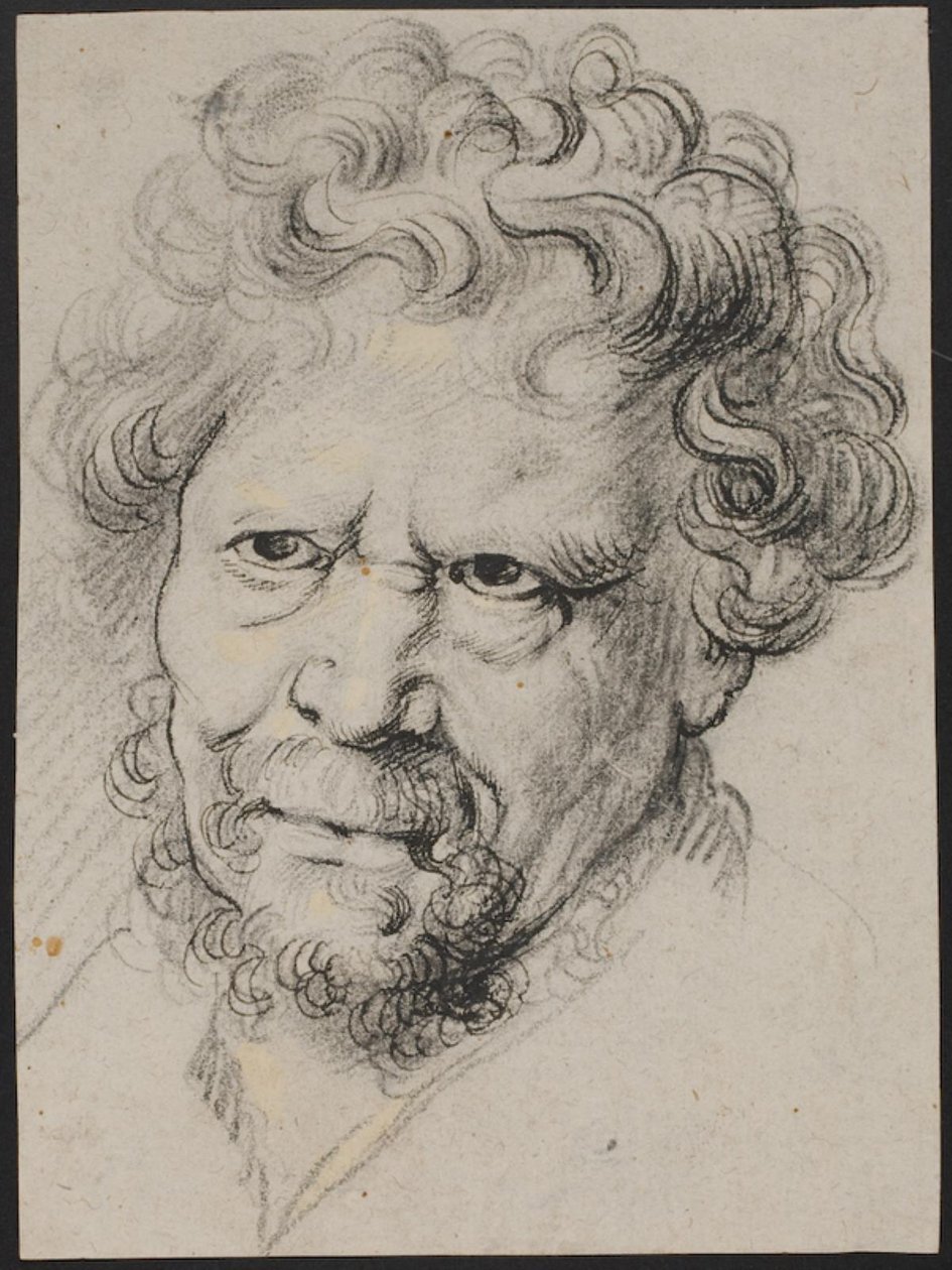 Miehen pää tekijältä Peter Paul Rubens