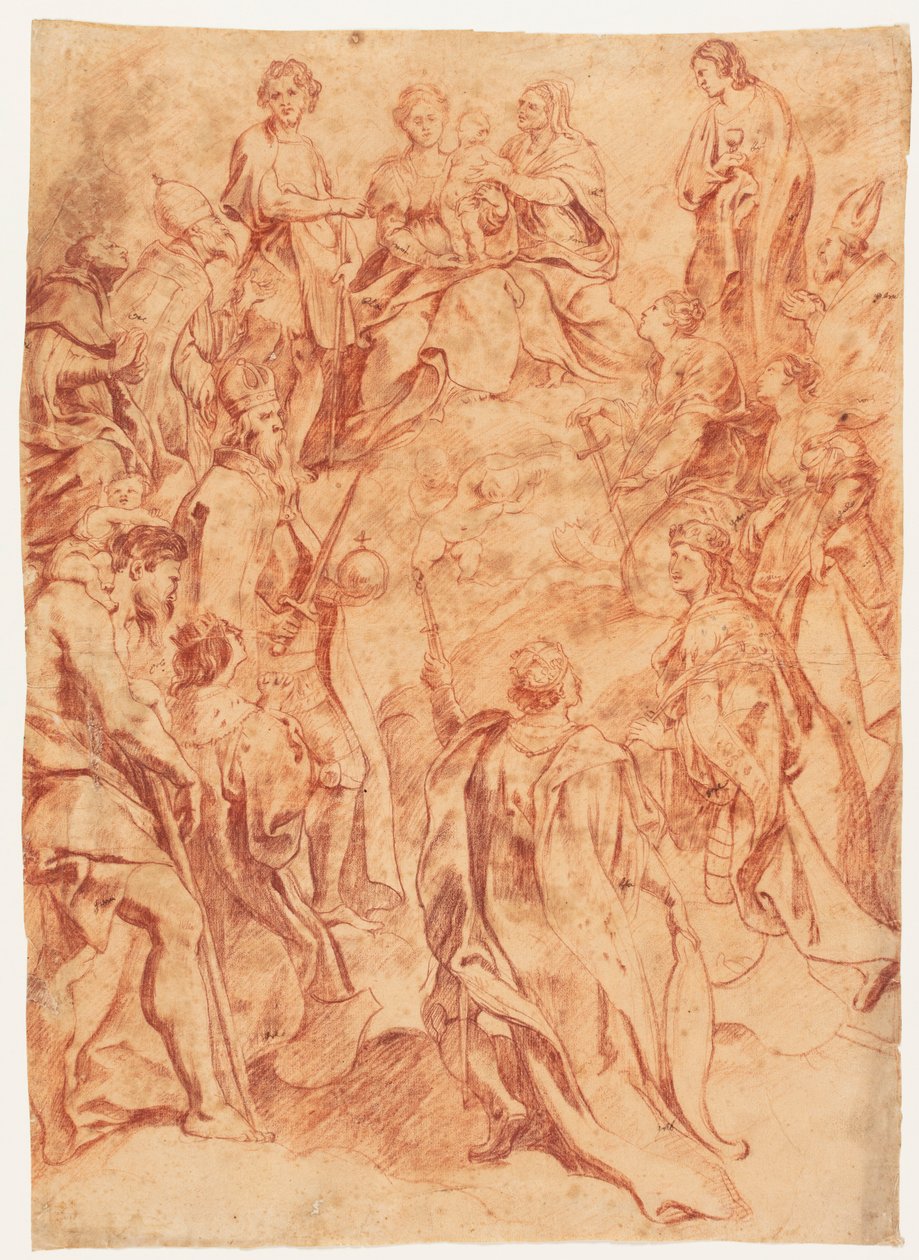 Maria mit dem Kind und Heiligen tekijältä Peter Paul Rubens