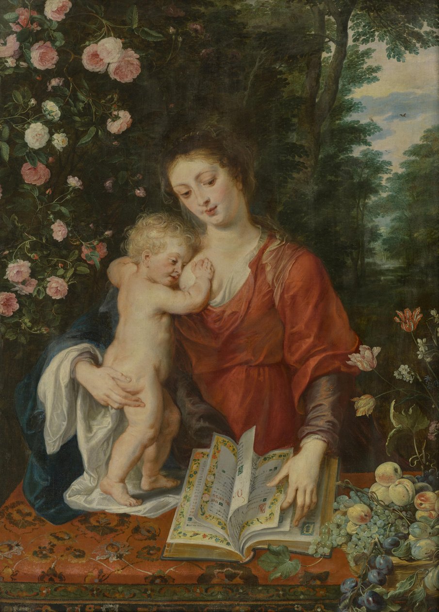 Maria ja lapsi tekijältä Peter Paul Rubens