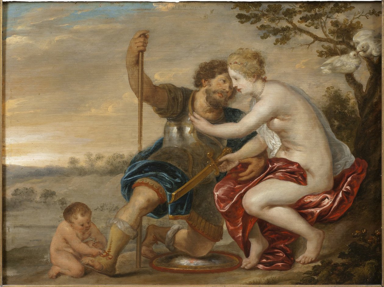 Mars, Venus ja Cupido tekijältä Peter Paul Rubens