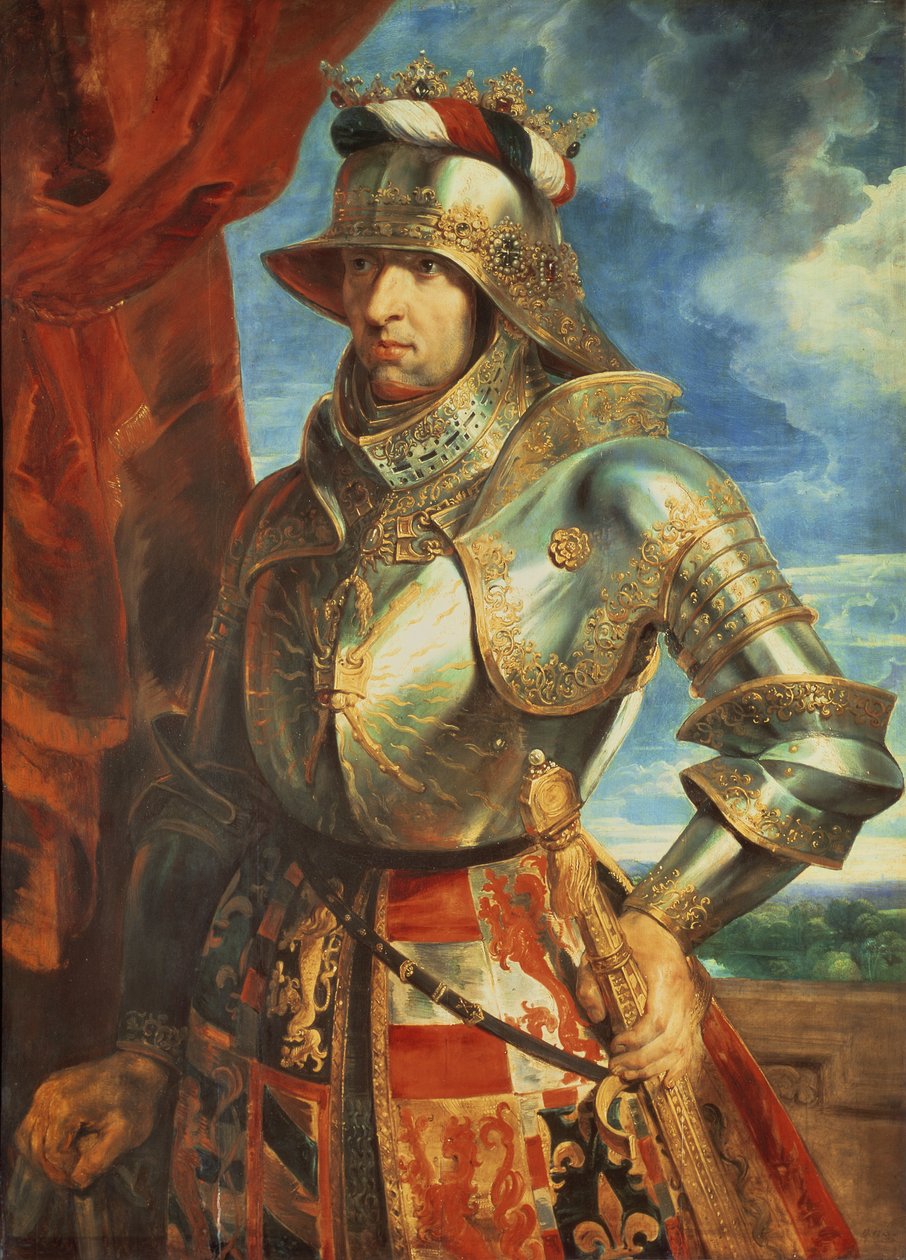 Maximilian I (1459-1519) tekijältä Peter Paul Rubens