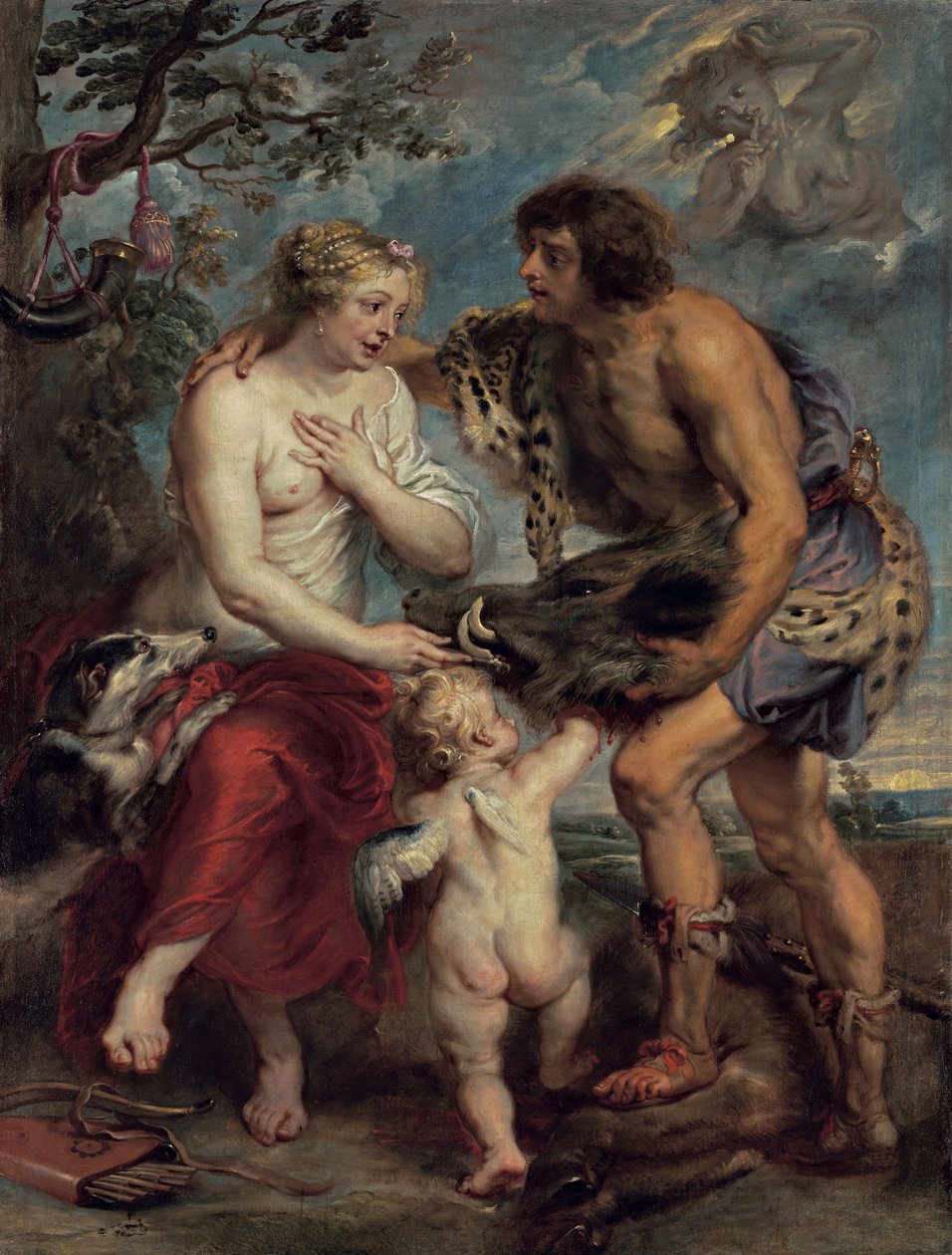 Meleagros ja Atalante tekijältä Peter Paul Rubens