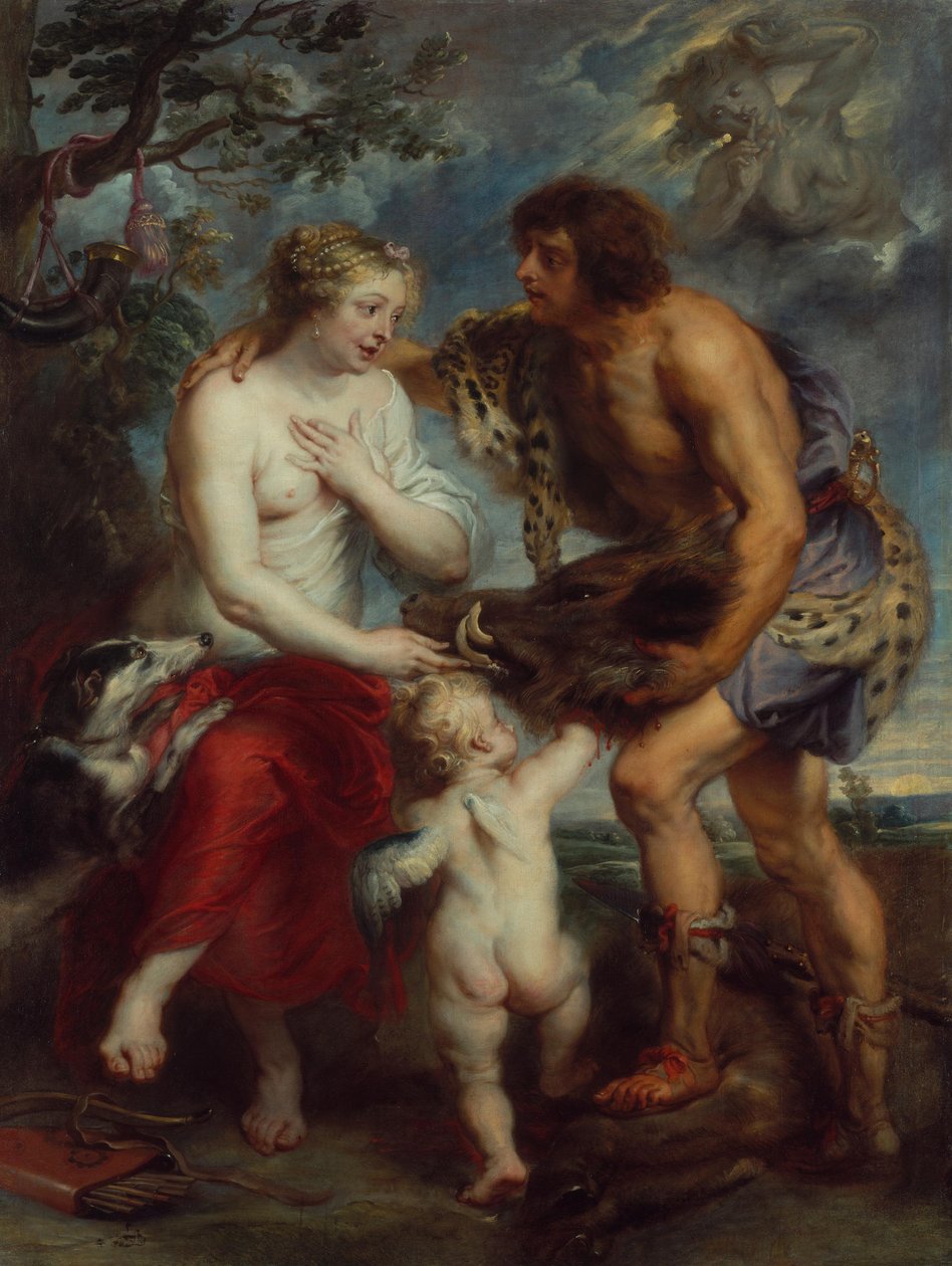 Meleagros ja Atalante tekijältä Peter Paul Rubens