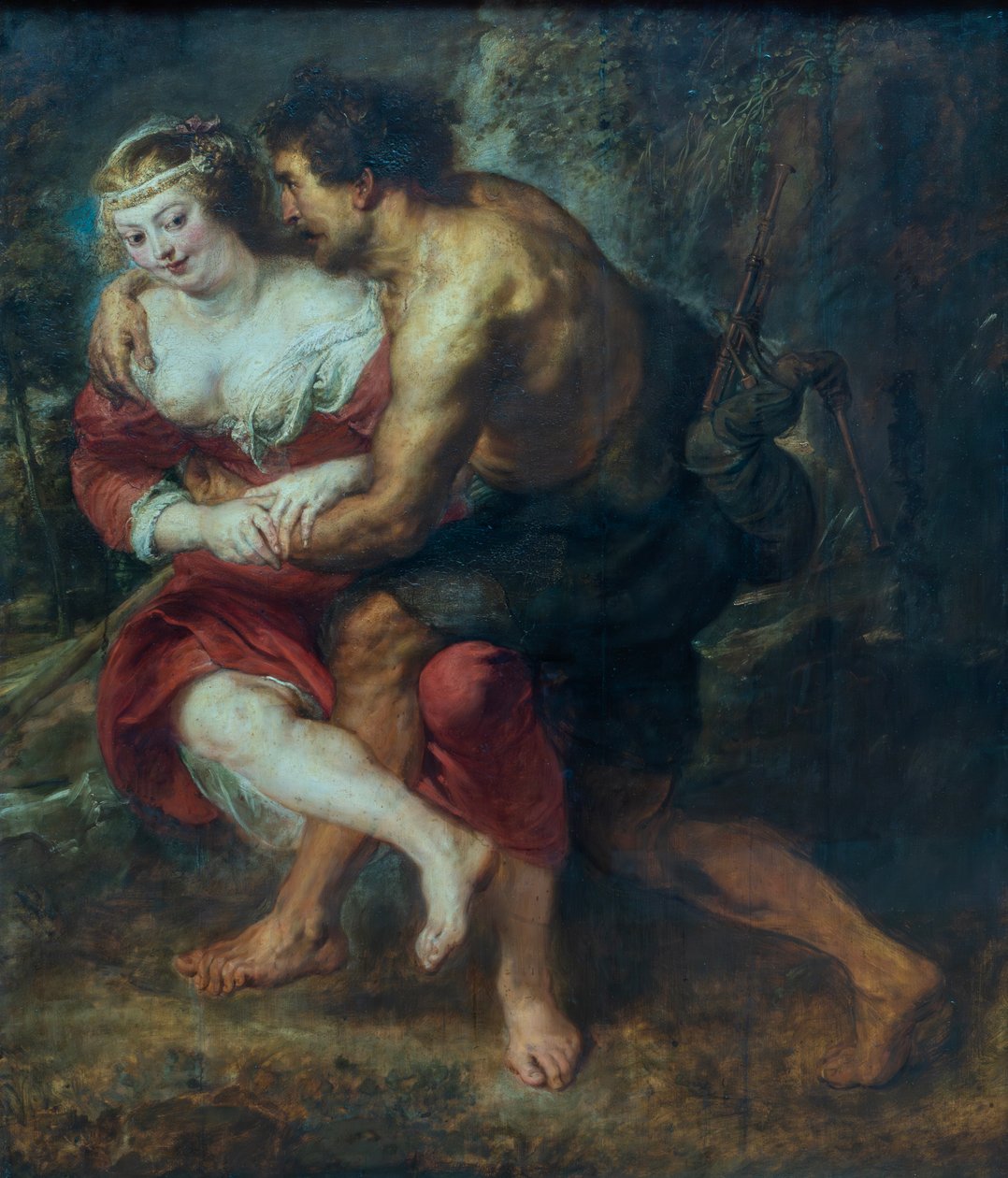 Pastoraalikohtaus (Corydon ja Silvia) tekijältä Peter Paul Rubens