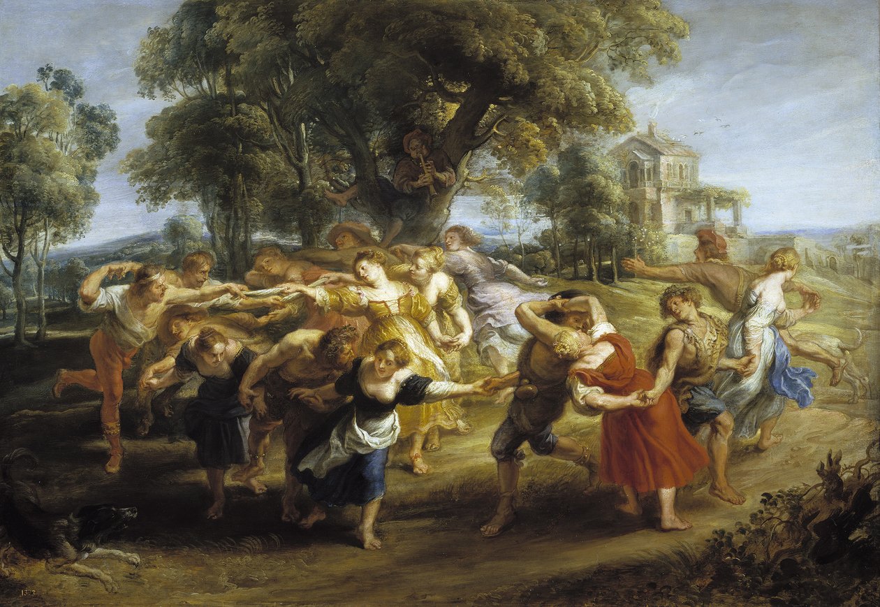 Talonpoikaistanssi, 1630-1635 tekijältä Peter Paul Rubens