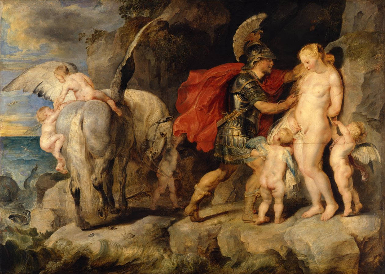 Perseus pelastaa Andromedan tekijältä Peter Paul Rubens
