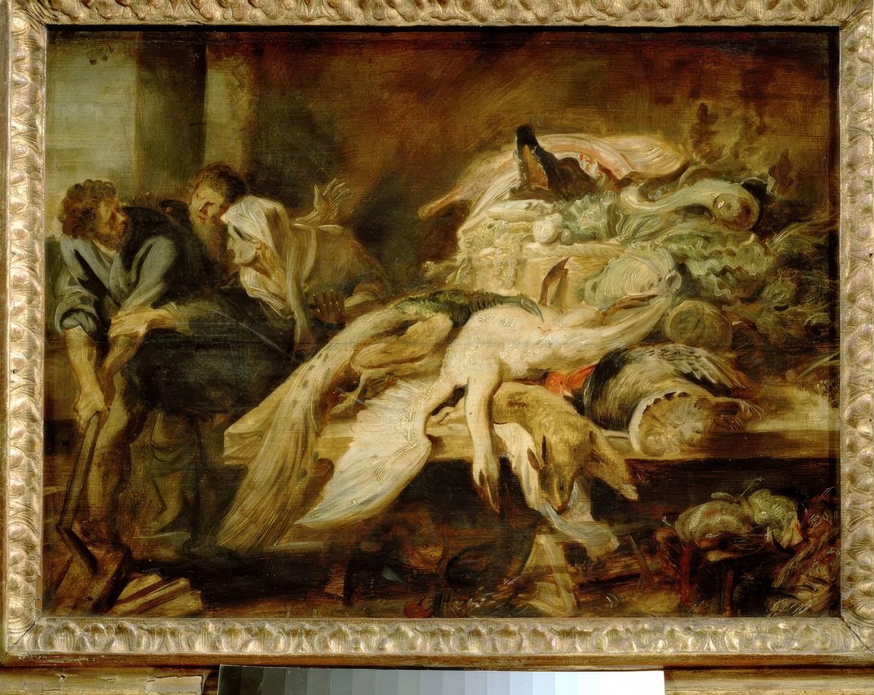 Philopoemen, kenraali der Achäer, von einer alten Frau aus M tekijältä Peter Paul Rubens