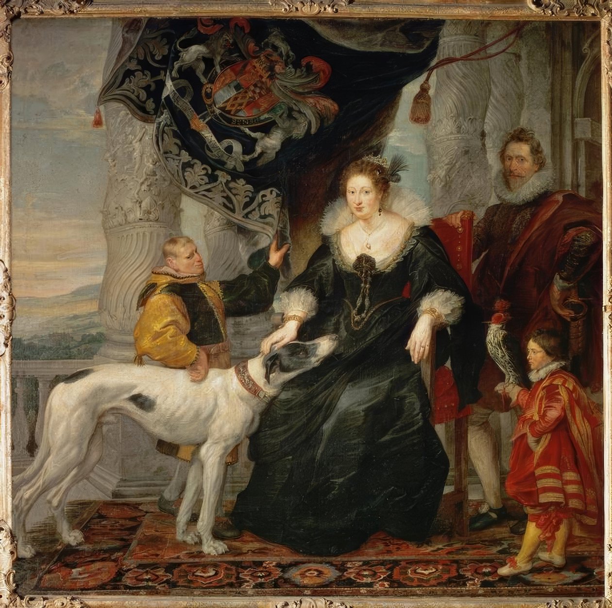 Porträt der Alatheia Talbot, Arundelin kreivitär tekijältä Peter Paul Rubens