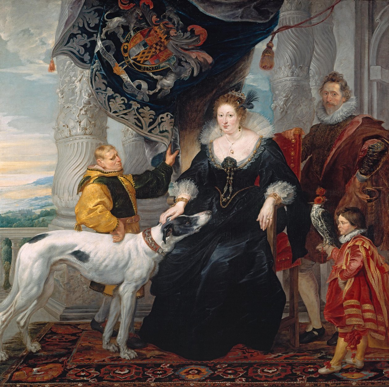 Aletheia Talbotin, Arundelin kreivittären, muotokuva tekijältä Peter Paul Rubens