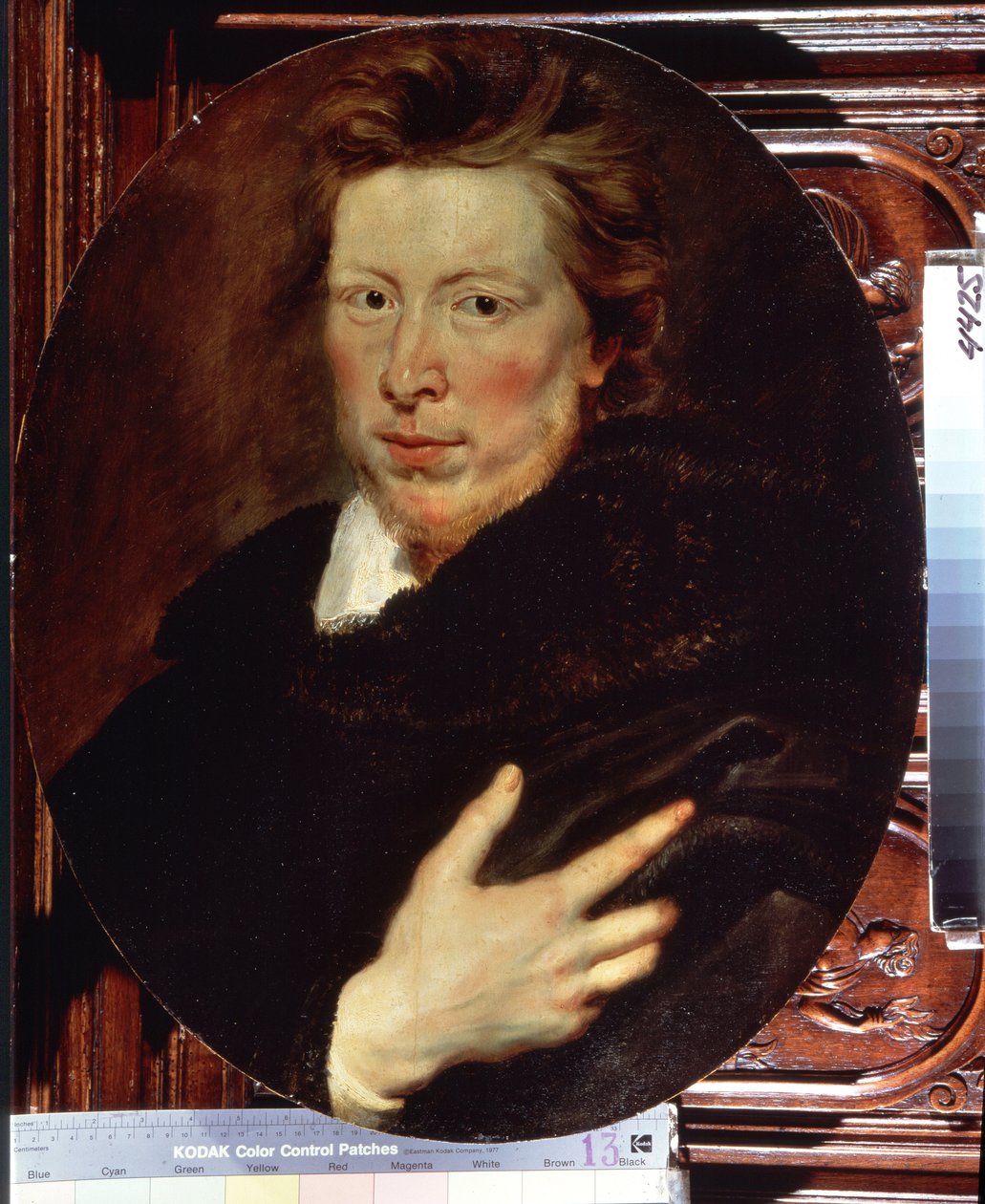 George Gaidgen muotokuva (George Gaidgen muotokuva). Peter Paul (Pierre-Paul) Rubensin (tai Peter Paul tai Petrus Paulus) maalaus (1577-1640). Öljy puulle, 60 x 49,4 cm, noin 1616-1617. Flanderin taidetta, barokkityyliä. Eremitaaši, Saint Petersbo tekijältä Peter Paul Rubens