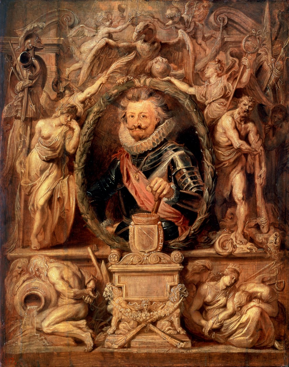 Charles Bonaventure de Longuevalin muotokuva, Comte de Bucquoy, 1571-1621, 1621. tekijältä Peter Paul Rubens