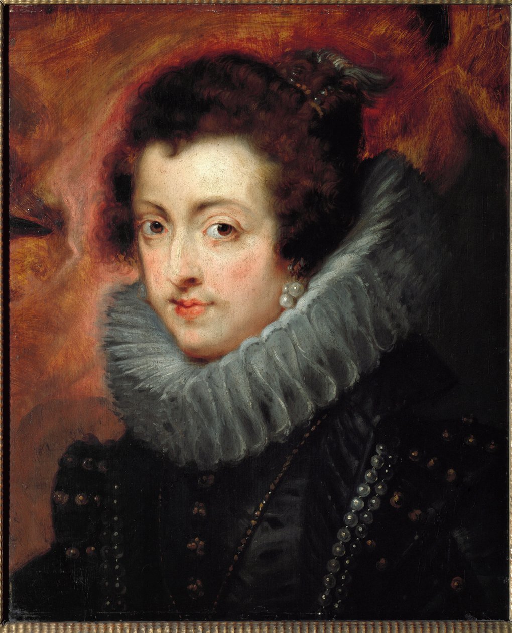 Muotokuva Elisabeth of Francesta (tai Elisabeth of Bourbon tekijältä Peter Paul Rubens